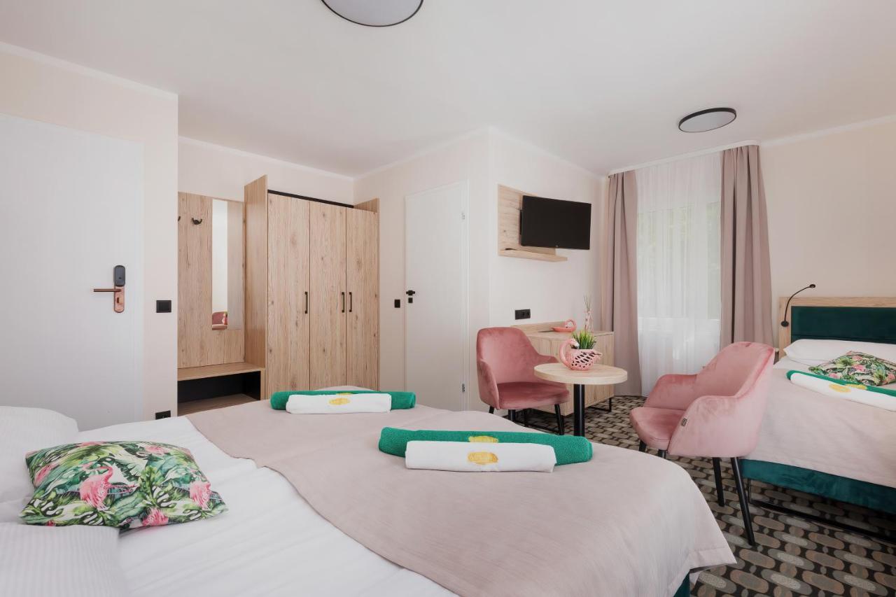 Flamingo Apartman Pobierowo Kültér fotó